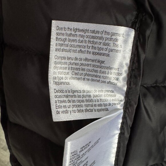 Michael Kors Packable Down Black Puffer Jacket, Size Small - Picture 8 of 10